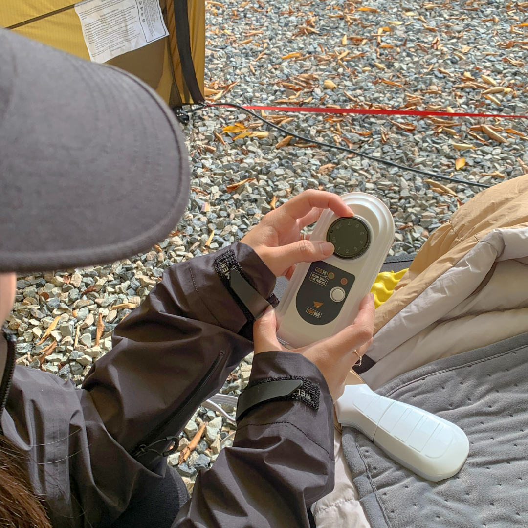 트립베드 오리지널 캠핑전기장판 여행용 카본매트 전기요