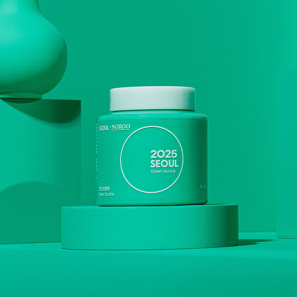 노루페인트 2025 서울색 그린오로라 내부용 벽지 방문 가구 수성페인트 300ML 에그쉘광 - 상품 이미지