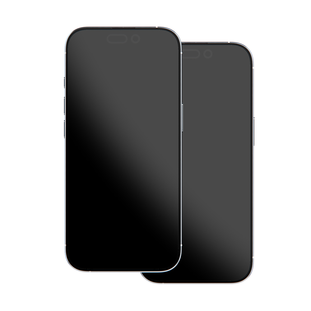 아이엠듀 풀커버 강화유리 액정보호필름 보호 필름 아이폰15, 2매입