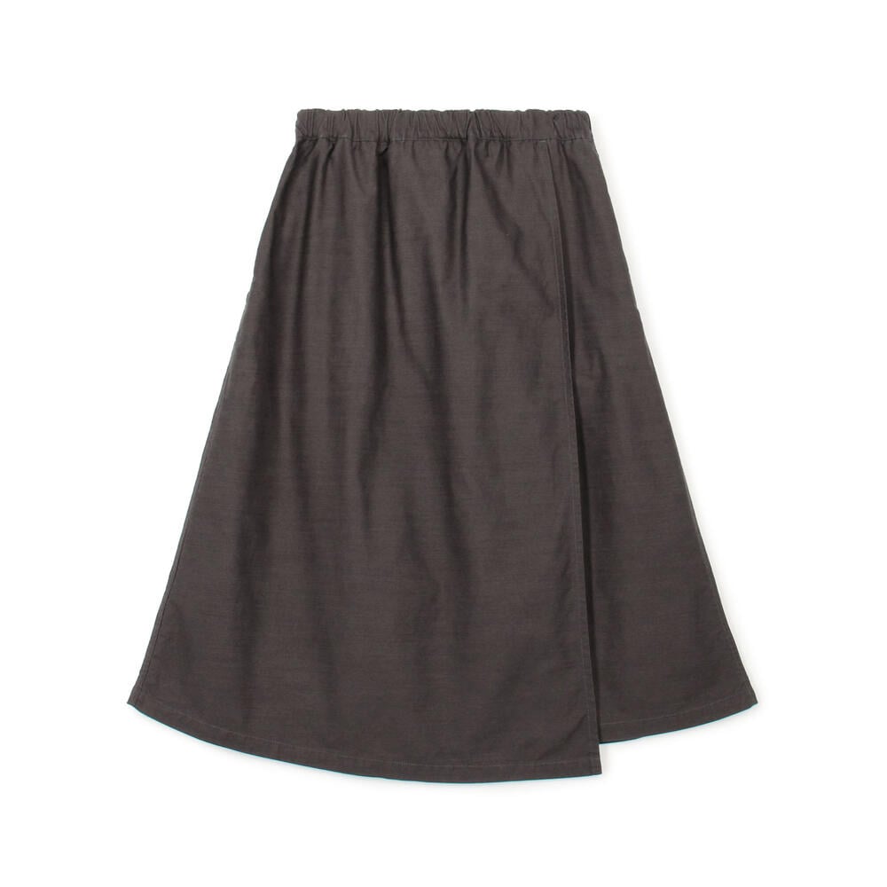 단톤 스커트 COTTTON BACK SATEEN WRAP 25SS DNB251L202-0006 여성 캐쥬얼 치마 - 상세 이미지 2