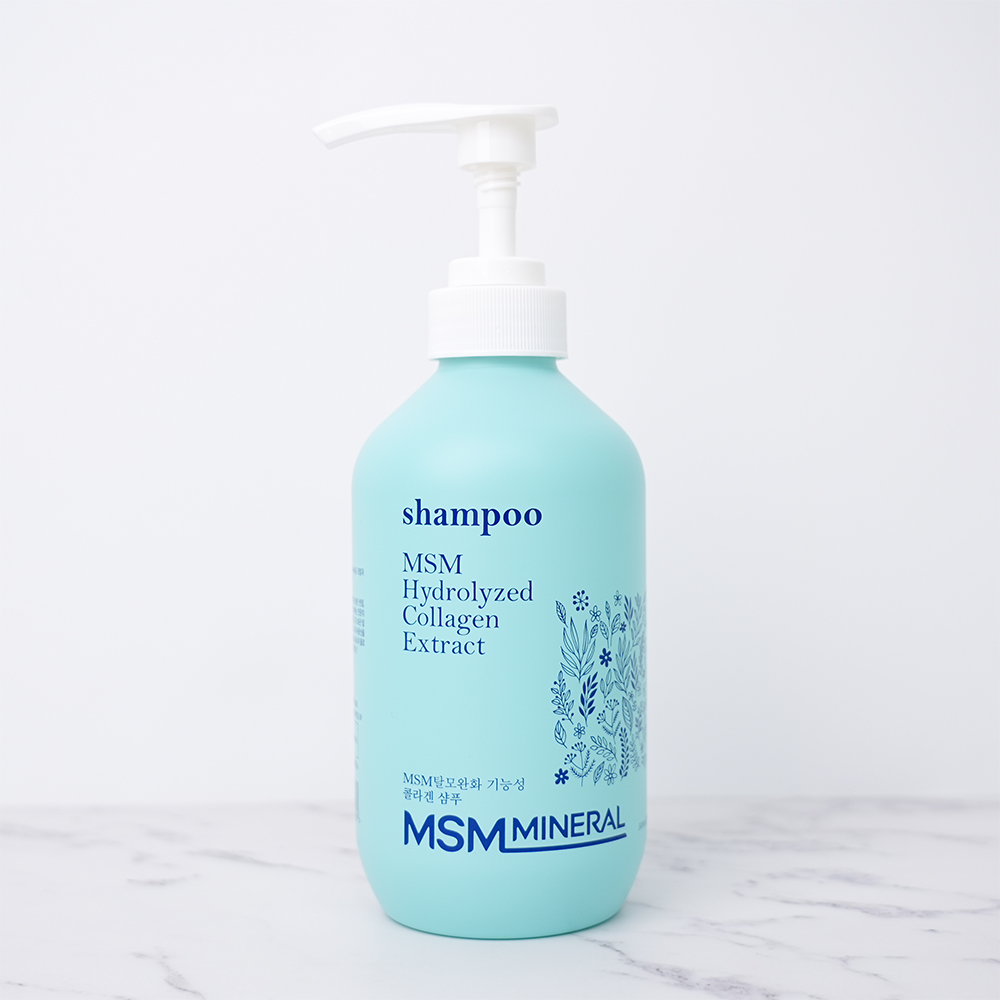 미스미네랄 MSM 콜라겐 샴푸 500ml 미네랄 기능성 탈모완화 - 상세 이미지 3