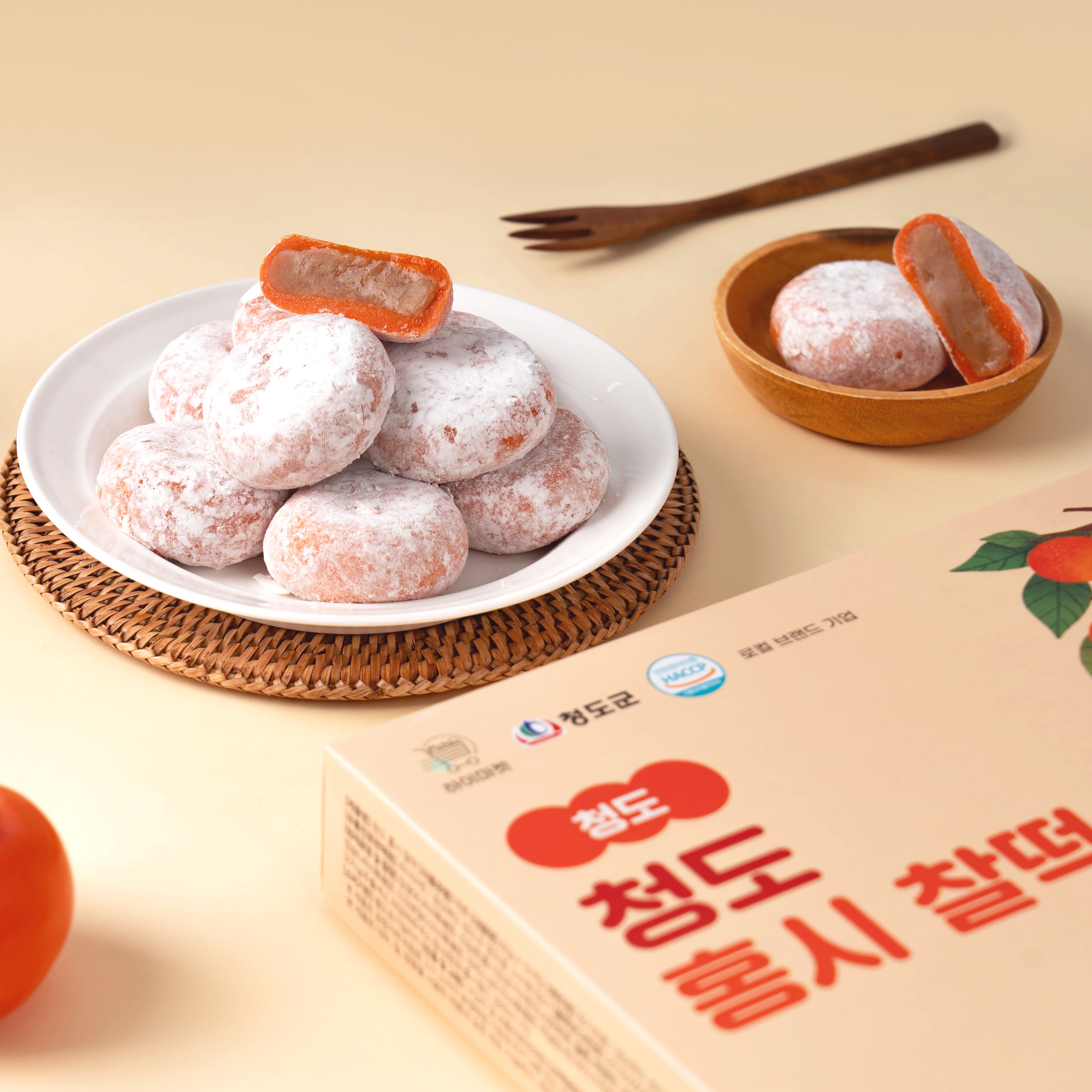청도 홍시 찰떡 선물세트 60g 15개 - 상세 이미지 2