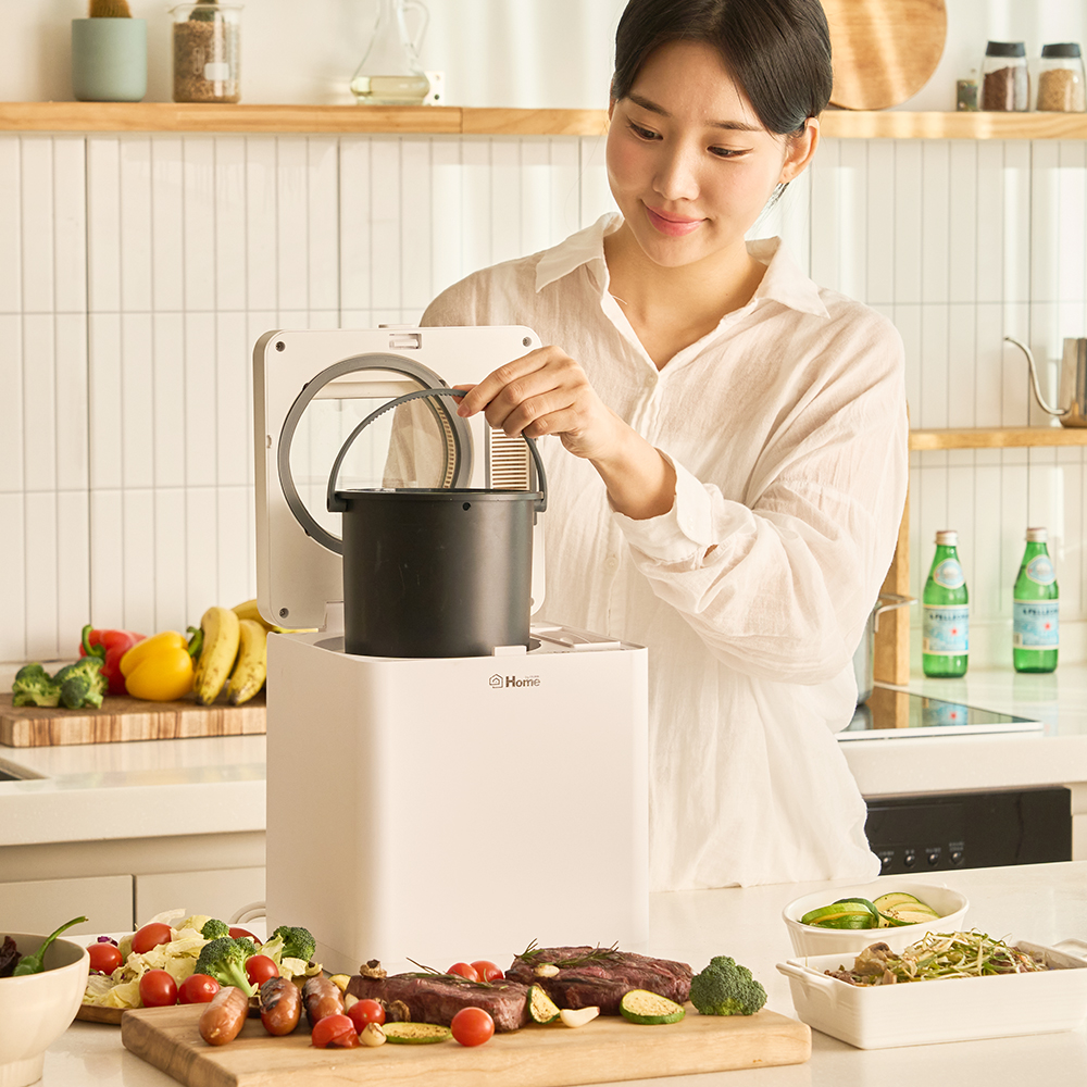 리쿡 음식물 처리기 2.5L 가정용 음식물 쓰레기 분쇄기 건조기