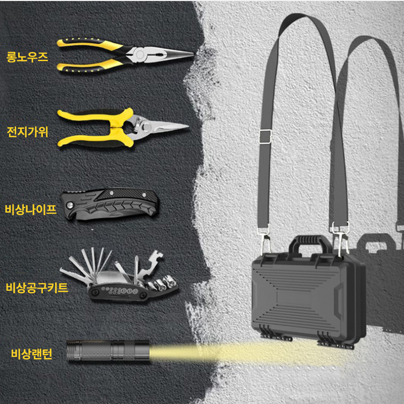 KOOLMAN 쿨맨 캠핑 야전삽 하드케이스 캠핑삽 공구세트 이미지 6
