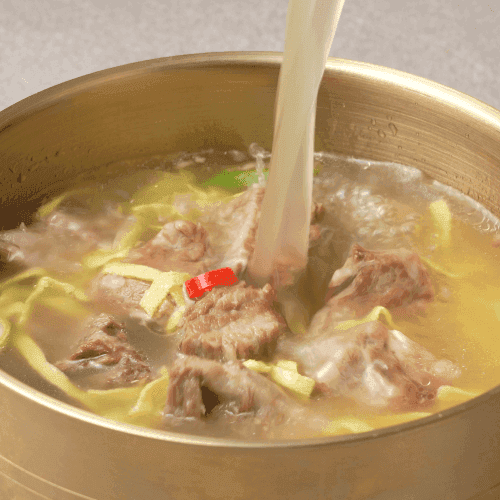 굿스푼 수비드 뼈없는 순살 갈비탕 500g 3팩 부드러운 살코기 속풀이 해장용 즉석국 레토르트 - 상세 이미지 2