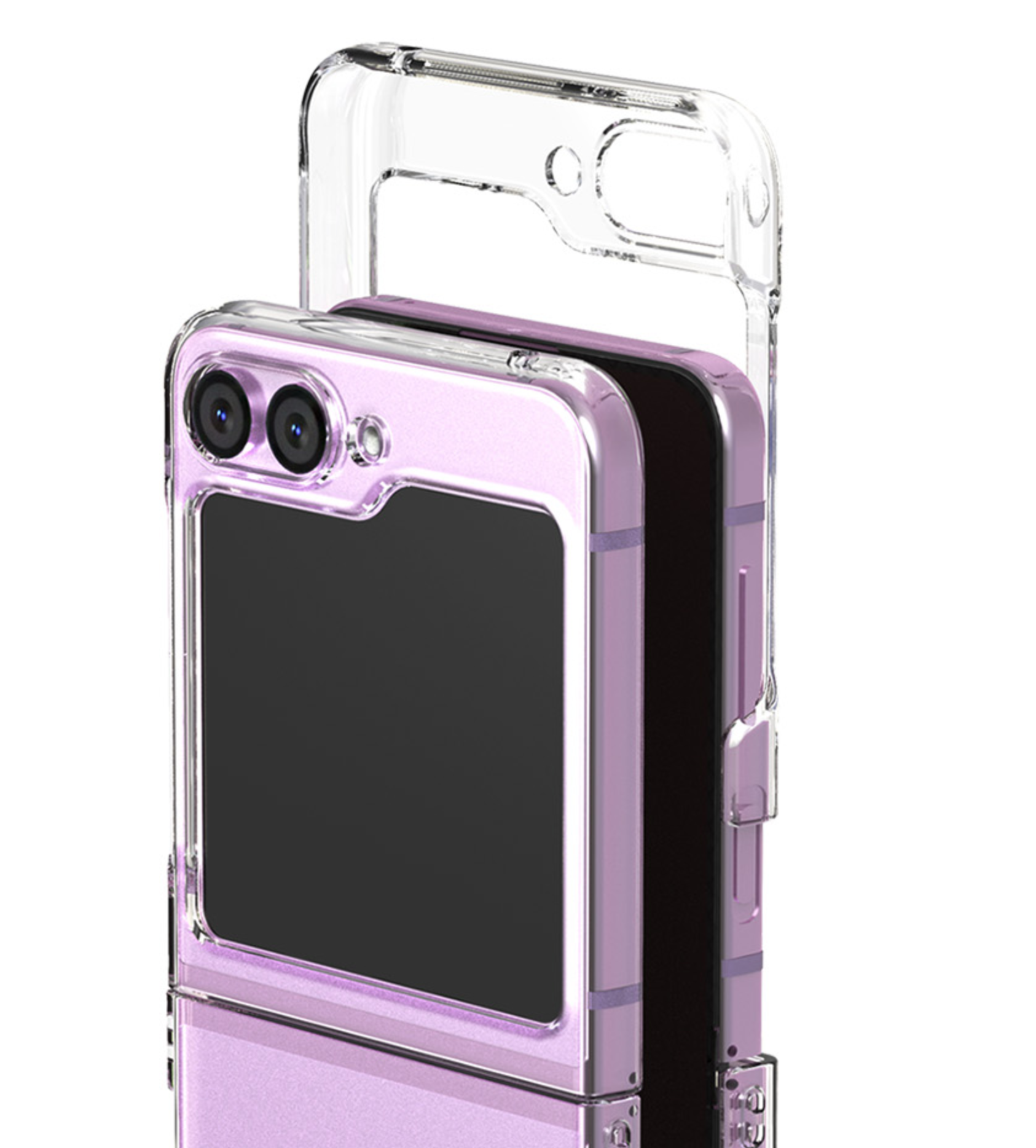 갤럭시 초슬림 퓨어 에어라인 케이스 투명, 갤럭시Z 플립6 - 상세 이미지 4