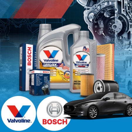 [자체제작]카샤 마쯔다3 BM/BN(13~21) 1.6 가솔린 발보린 터보 GX7 API SP 5W30 엔진오일세트 4L iter