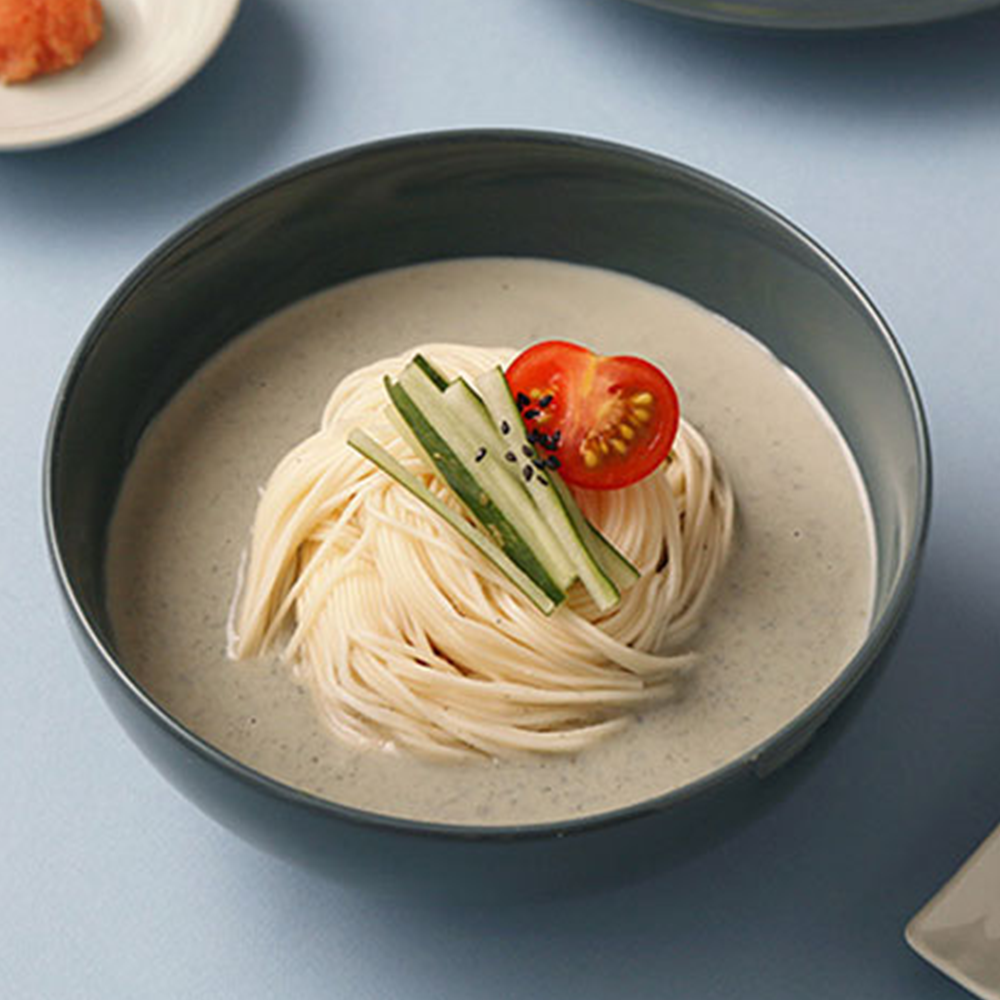 고급식당 콩국수그릇 잔치국수그릇 도자기라면기 우동 메밀소바 밀면 : 이조마트