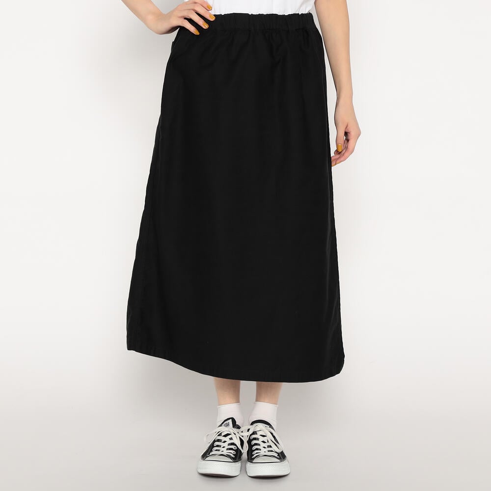 단톤 스커트 COTTTON BACK SATEEN WRAP 25SS DNB251L202-0006 여성 캐쥬얼 치마 - 상세 이미지 3