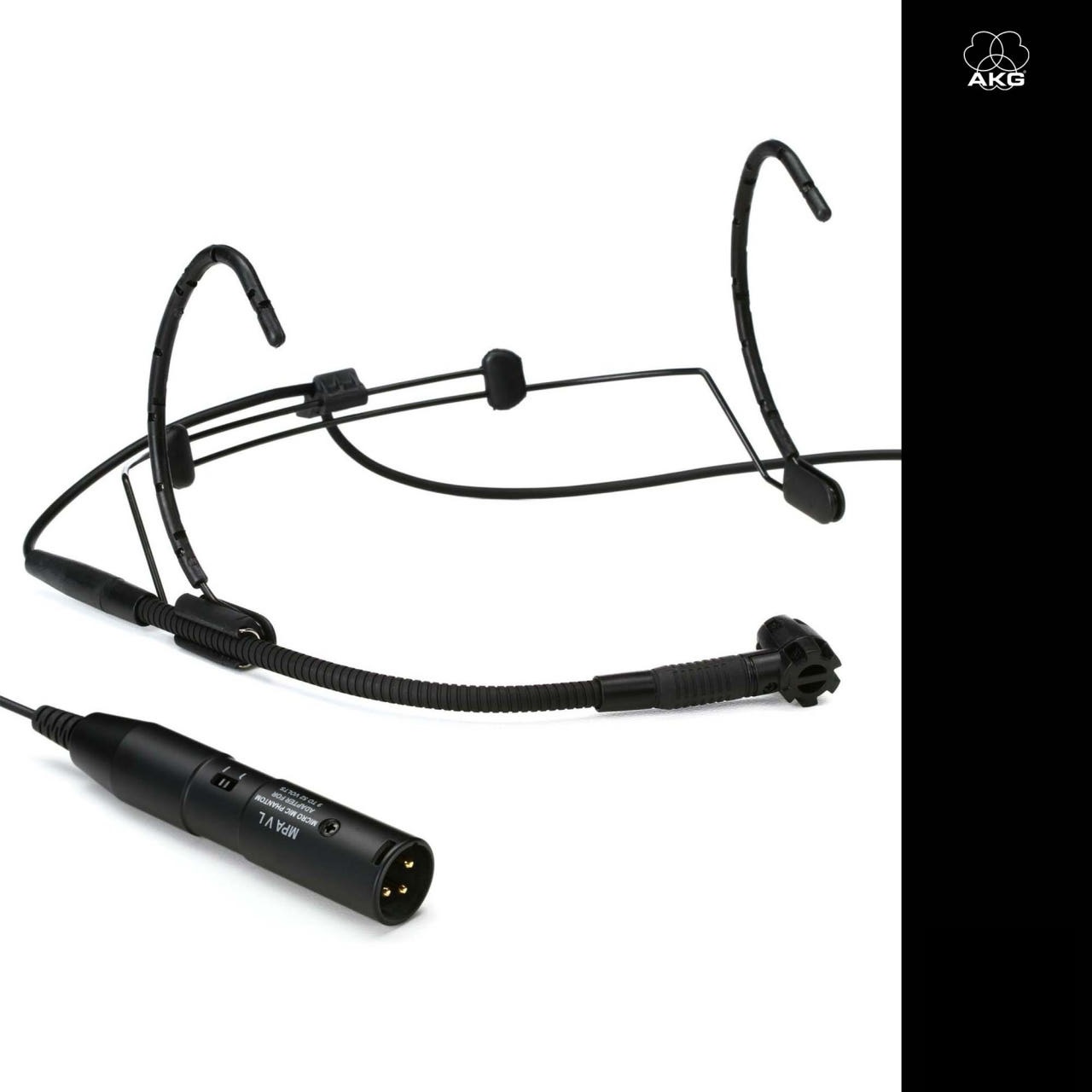 AKG C520 3pin mini XLR 이어셋 마이크 공연용 강연용 헤드셋