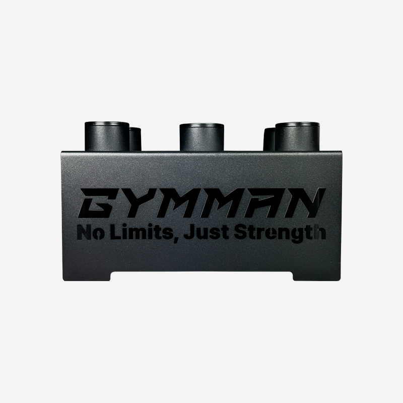 GYMMAN 짐맨 6홀 바벨봉 거치대 바벨랙 경량 중량봉 역기 정리대