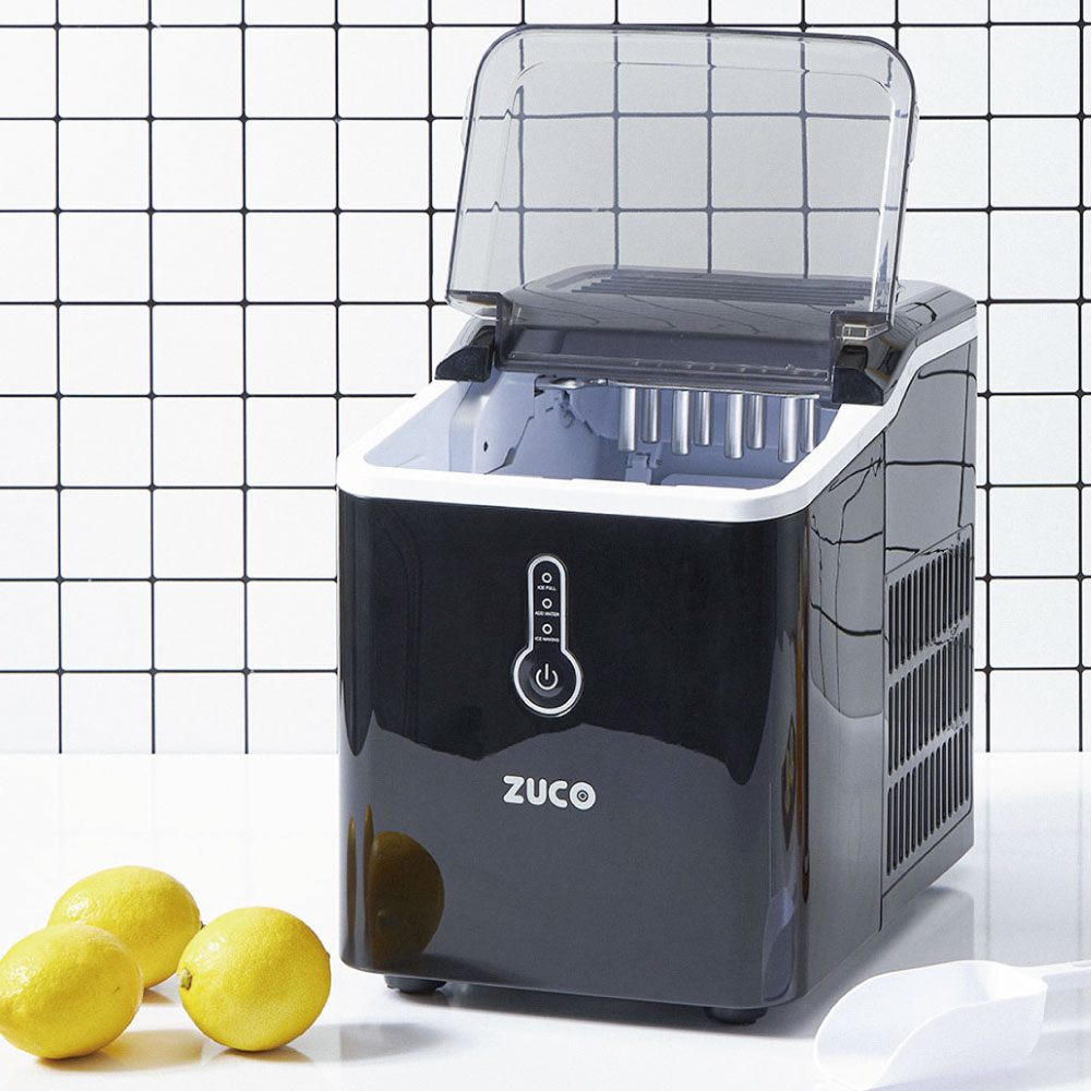 주코 스텐 미니 제빙기 소형 가정용 아이스메이커 캠핑용 ZI-WL120B