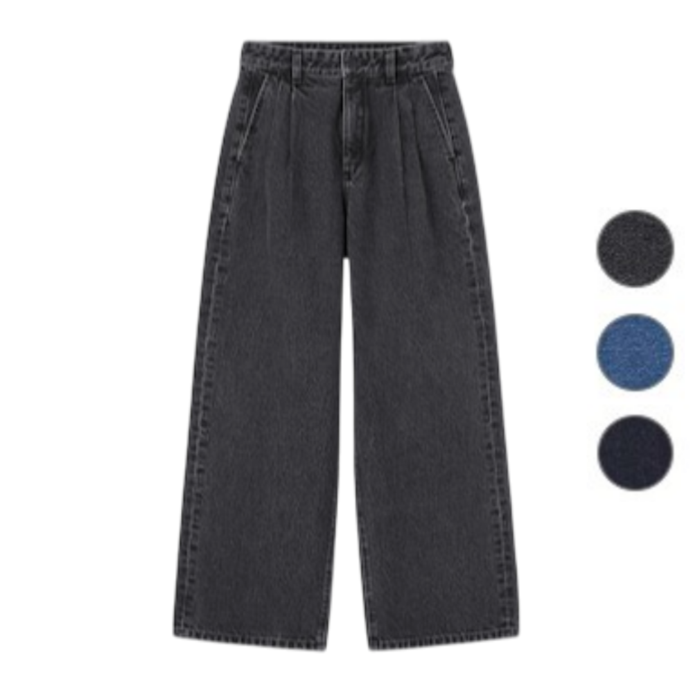 지유 바지 데님 택 트라우저 Q+E 358376 - 상품 이미지