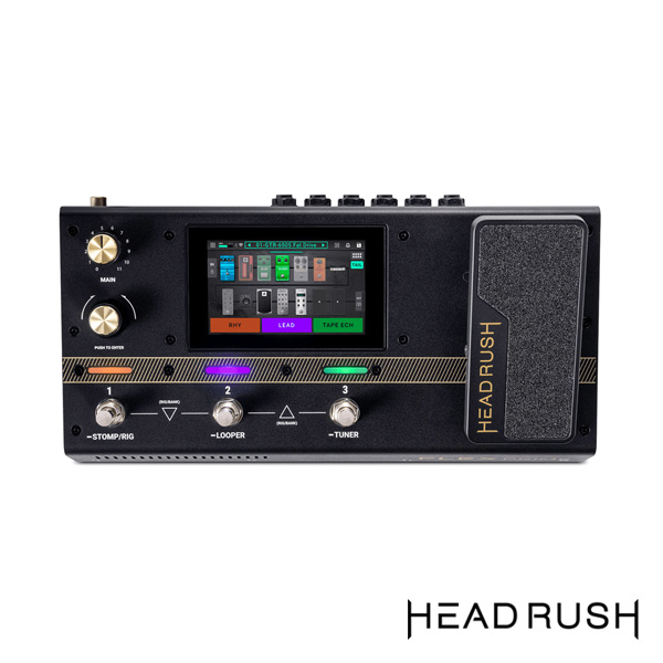 헤드러쉬 멀티 이펙터 FLEX PRIME HeadRush FLEX-PRIME 컴팩트 페달 : 주식회사 피스뮤직