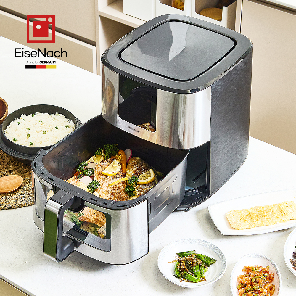 아이제나흐 에센 매직큐브 대용량 보이는 에어프라이어 9.2L / EZH-777MCA