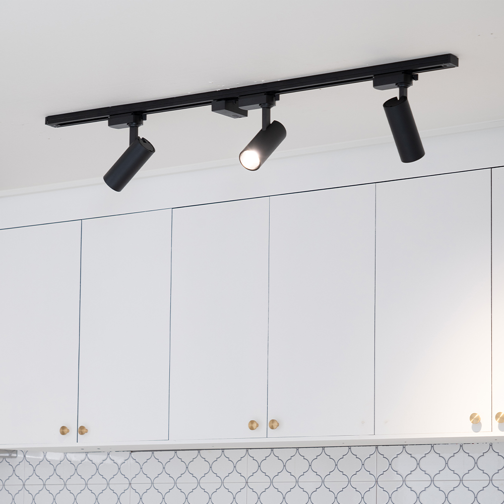 LED 레일조명 10W COB 레일등 플릭 6000K 램프내장형 - 상세 이미지 3