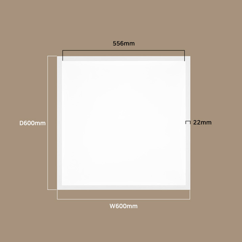 LED등 LED방등 평판 조명 테아 담파 600X600 50W - 상세 이미지 5