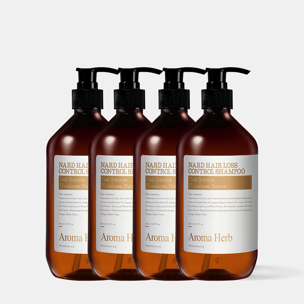 [2+2] 나드 탈모증상완화샴푸 500ml 아로마허브 향