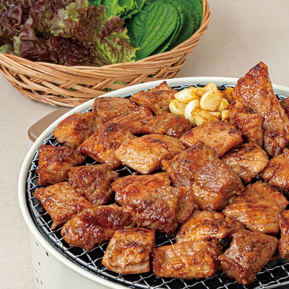 갈비다움 양념 돼지갈비 국내산 한돈 냉장 수제갈비 1kg 1.9kg : 밀스온