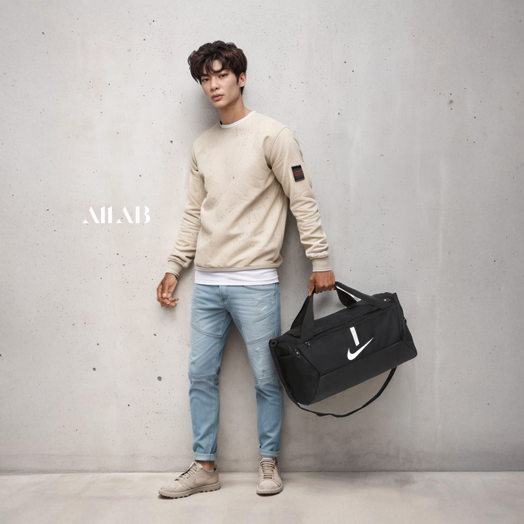 [오늘출발] 나이키 더플백 운동 헬스 스포츠 축구 가방 팀 장비 더블백 운동 망치가방 S, 블랙(아카데미팀)