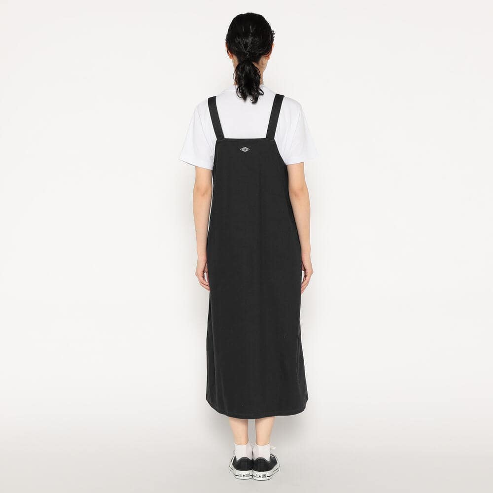 단톤 원피스 COTTON DRILL OVERALLS SKIRT 25SS DNB251L202-0002 여성 캐쥬얼 멜빵 치마 - 상세 이미지 5