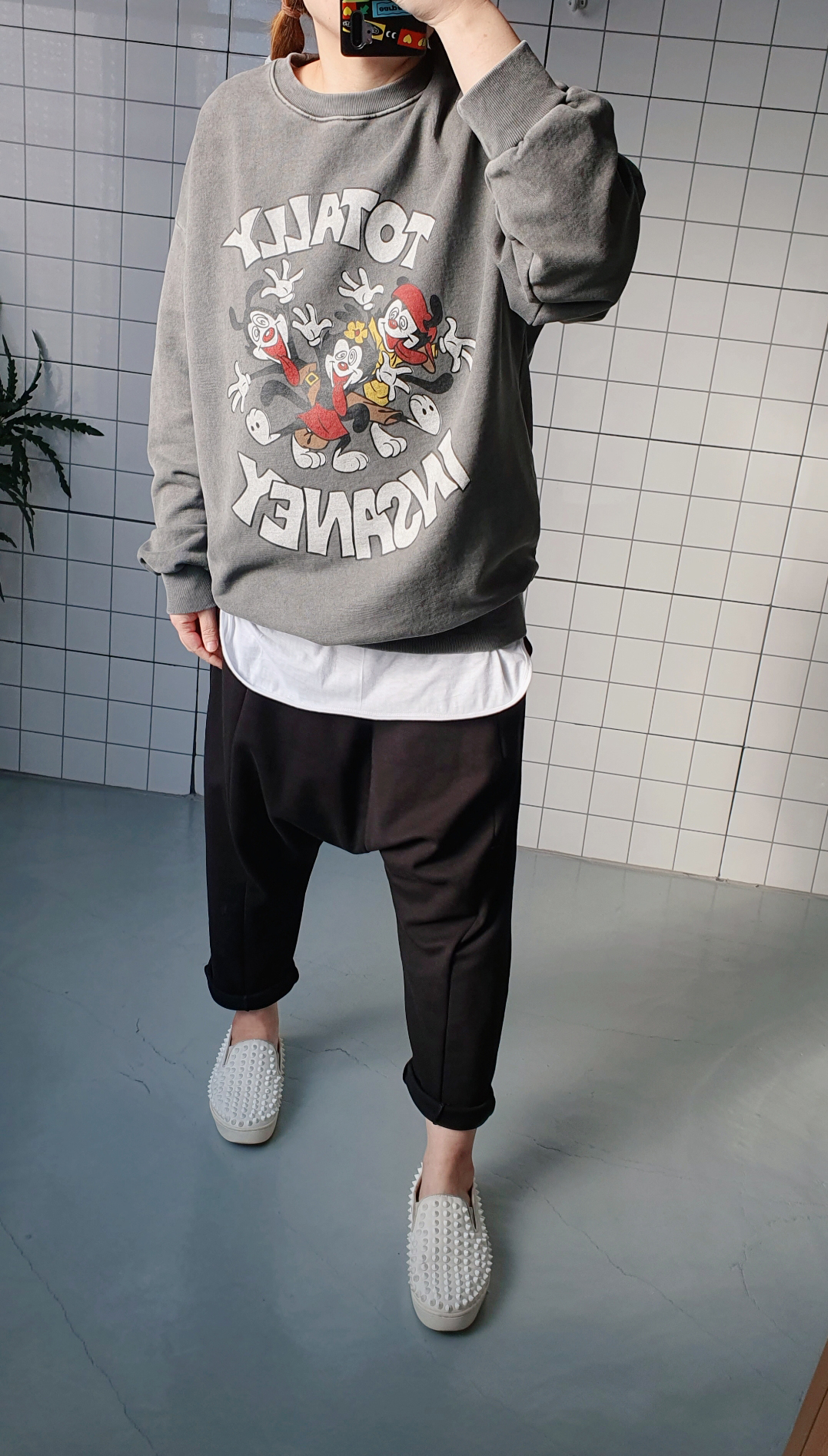 (무배) 자체제작 망고땡 배기 바지 - 상세 이미지 3