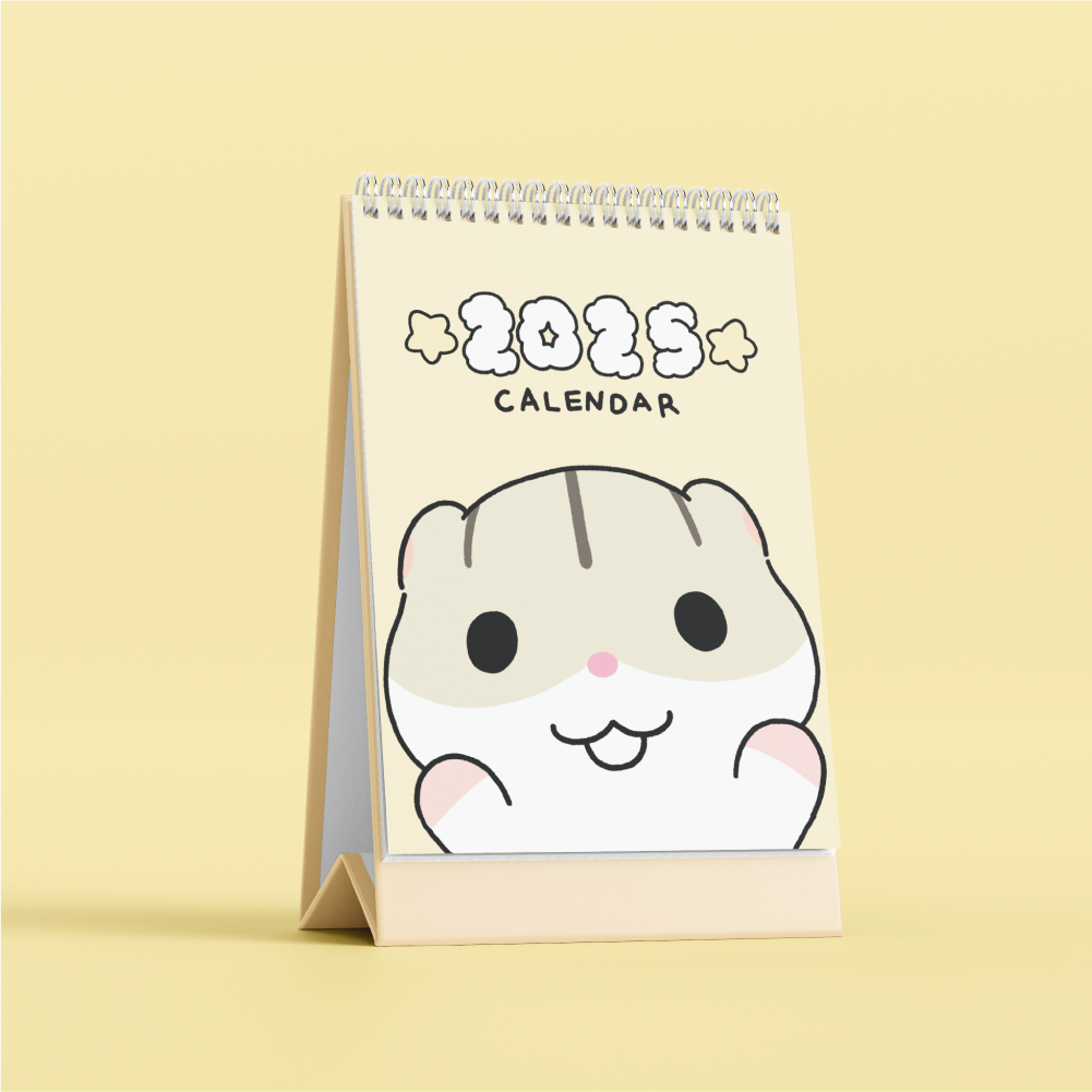 [플레이인더박스] 2025 햄랑이의 행복한 하루 캘린더