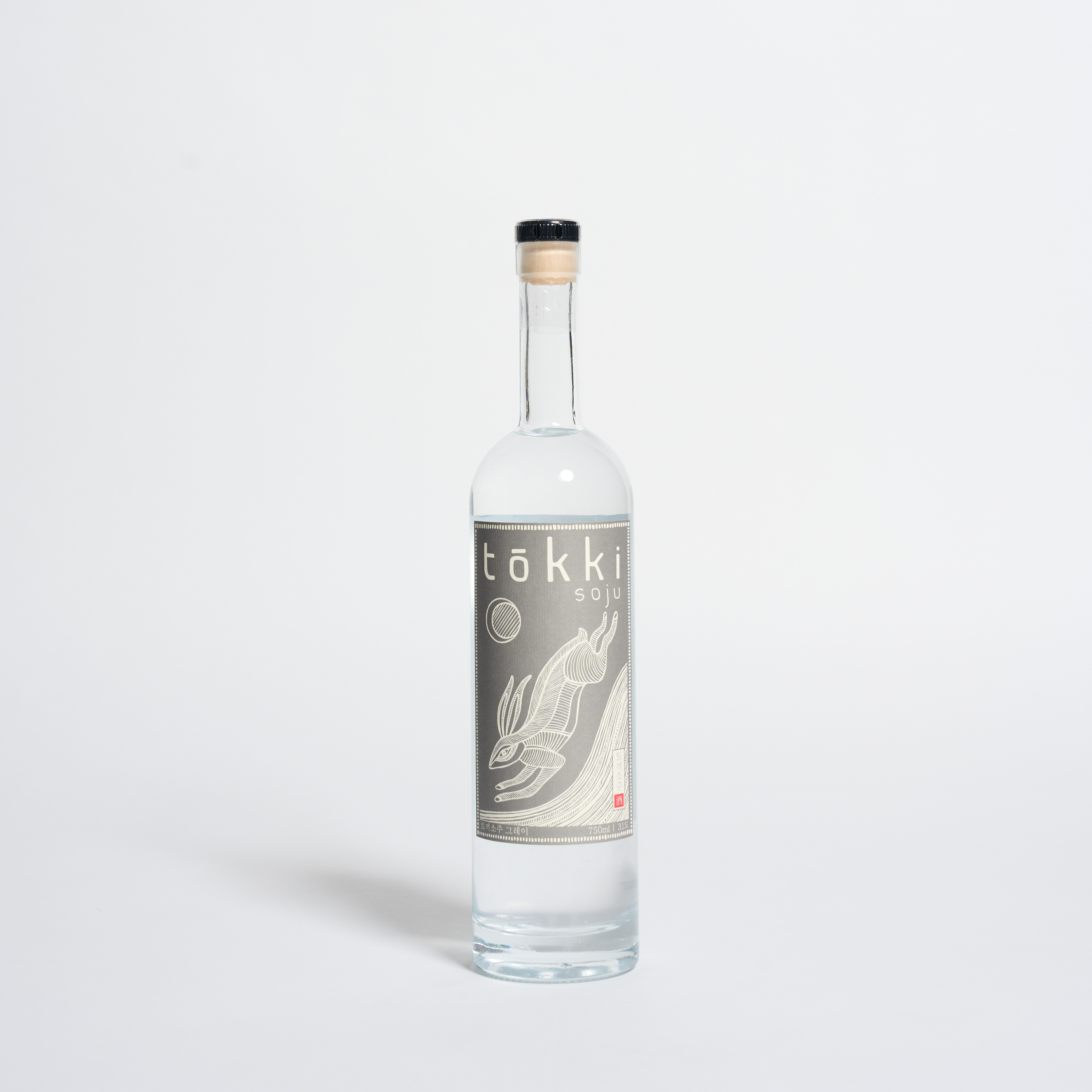 토끼소주 그레이 31도 750ml 브루클린소주 (쇼핑백 포함) - 상세 이미지 3