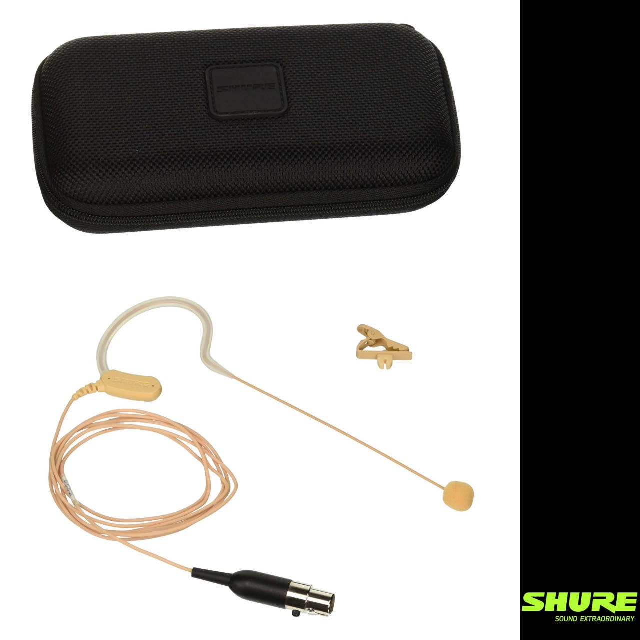 SHURE MX153T/O-TQG 슈어 초소형 이어셋 마이크 황갈색 살색 Tan