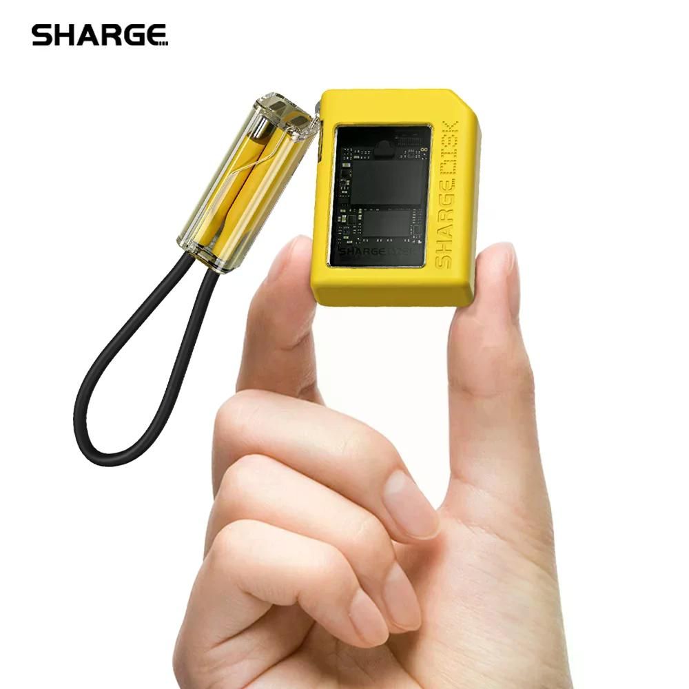 SHARGE M2 SSD 케이스 2230 M.2 NVMe 인클로저 USB 3.2 Gen2(10Gbps)-NVMe PCI-E 노트북 PS5 게임 카메라용 외부 회색