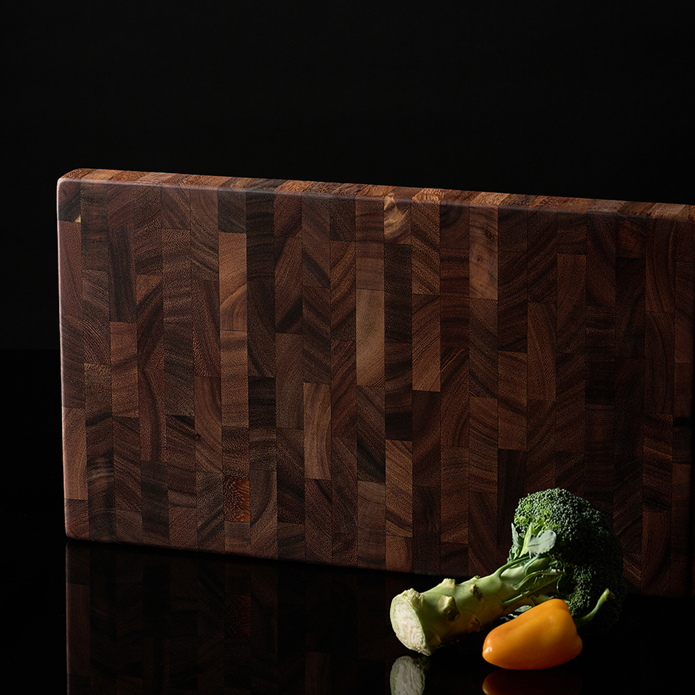 에비히슈테른 나무 원목 플레이팅 엔드그레인 도마 특대 48cm