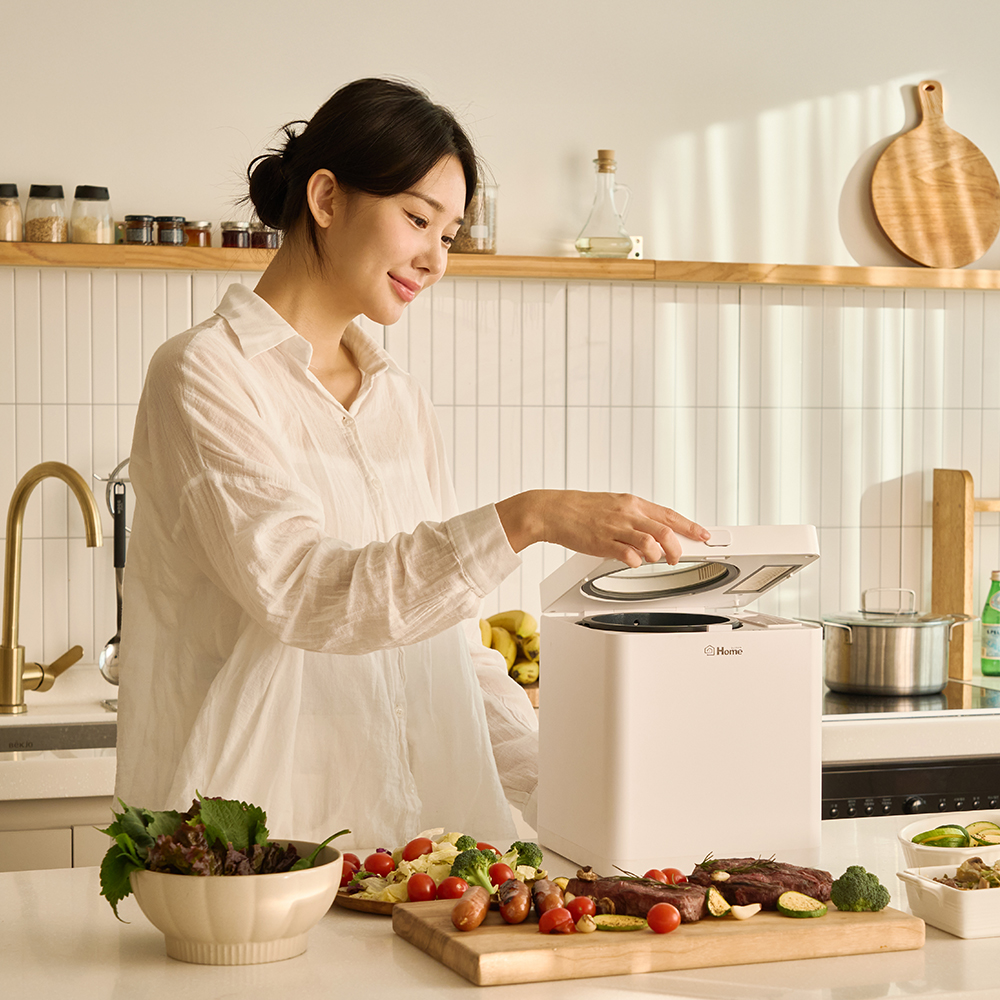 리쿡 음식물 처리기 2.5L 가정용 음식물 쓰레기 분쇄기 건조기