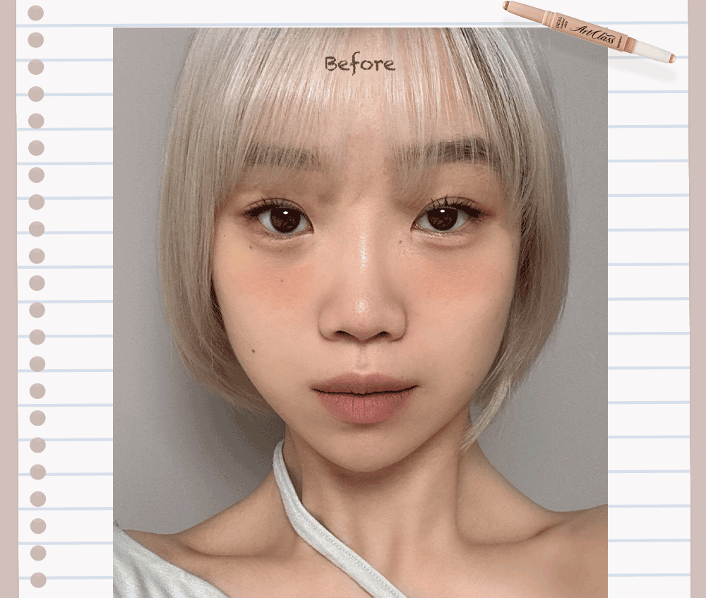 stick contouring too cool for school coréen k-beauty