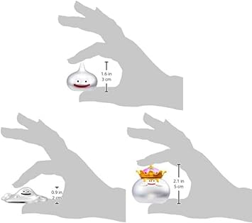드래곤 퀘스트 메탈 슬라임 피규어 몬스터즈 갤러리 메탈계 인테리어 3종세트 - 상세 이미지 2