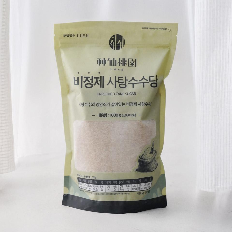 메가마트 신선도원 비정제 사탕수수당 1kg - 메인 이미지