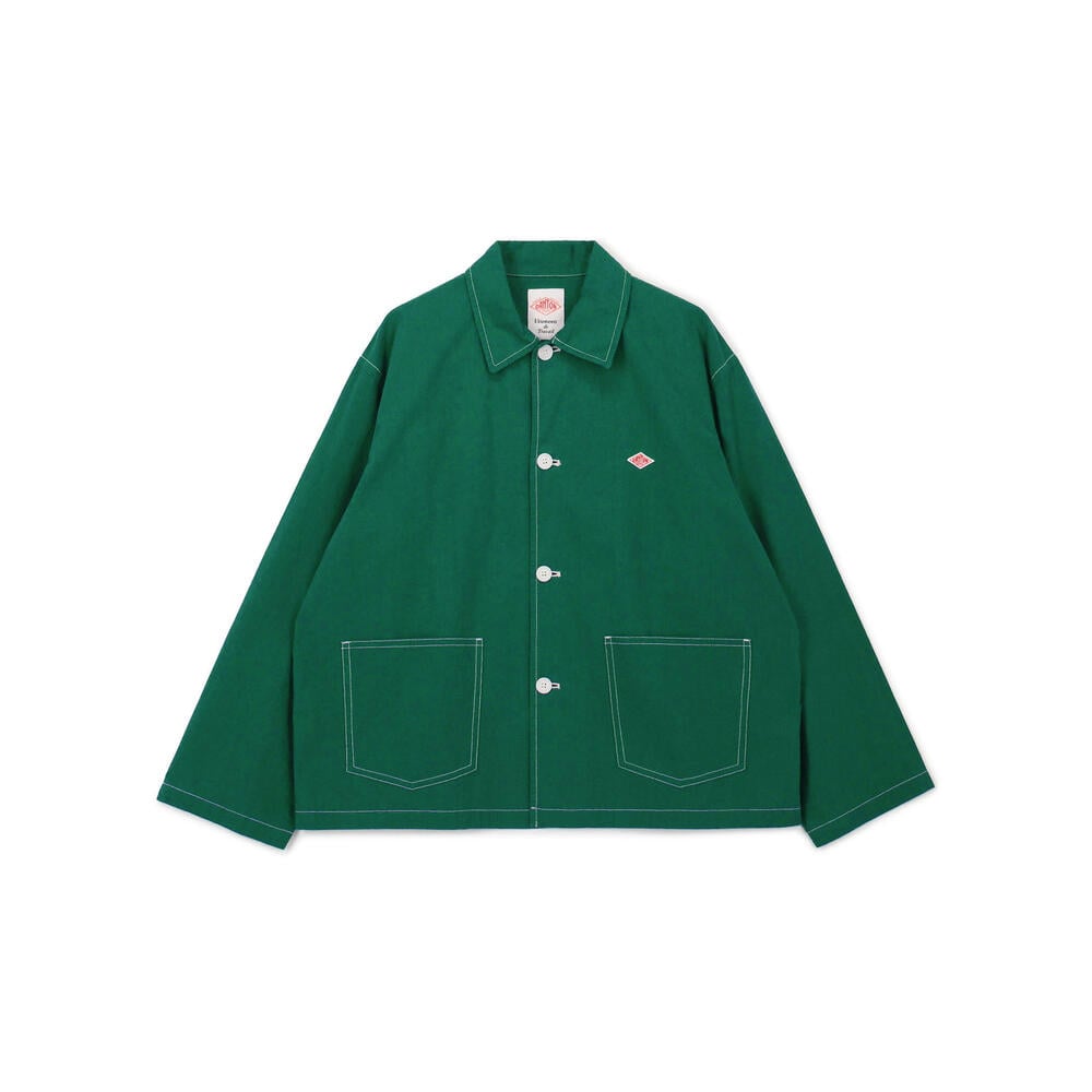 단톤 자켓 HORSE CLOTH SHIRT COVERALLS 25SS DNB251L101-0033 남녀공용 간절기 아우터 - 상세 이미지 3