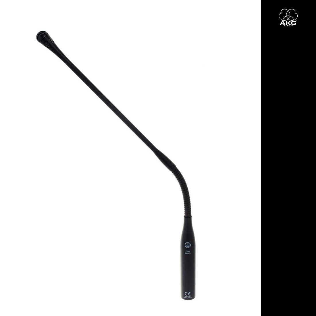 AKG CGN99 H/S 구즈넥 마이크 초지향성 콘덴서마이크 회의 강대상 교회 30cm