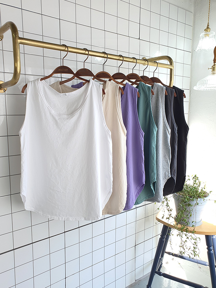 (무배) 레이어드하기 좋은 디오 민소매 티셔츠