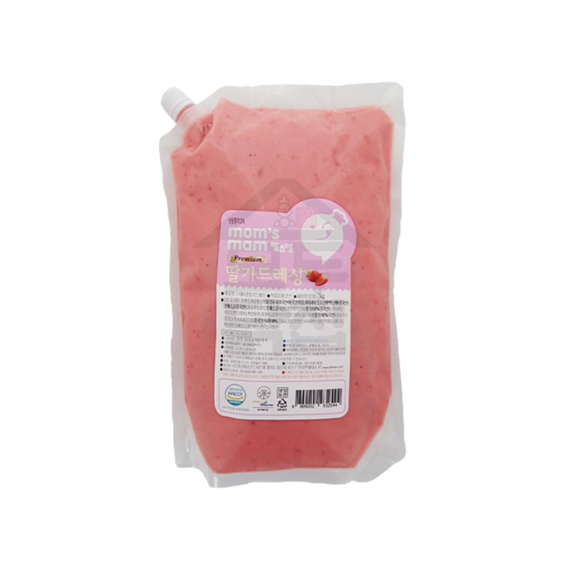 미르마로 맘스맘 프리미엄 딸기드레싱 2kg 스트로베리 드레싱소스 - 상세 이미지 2