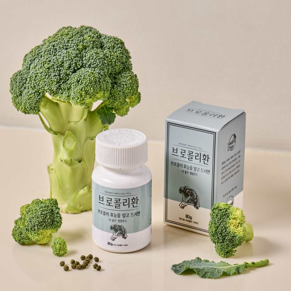 유기농 브로콜리 슈퍼푸드 설포라판 브로콜리환80g 제품 이미지