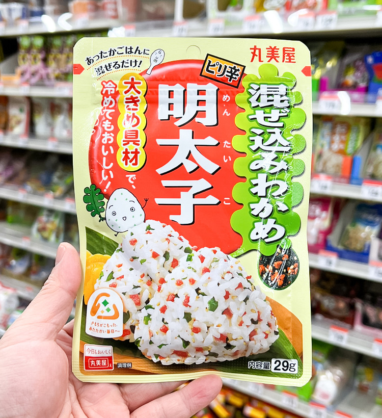 마루미야 마제코미 와카메 멘타이코 주먹밥용 후리카케 29g - 조미료·육수 - 하카타몰