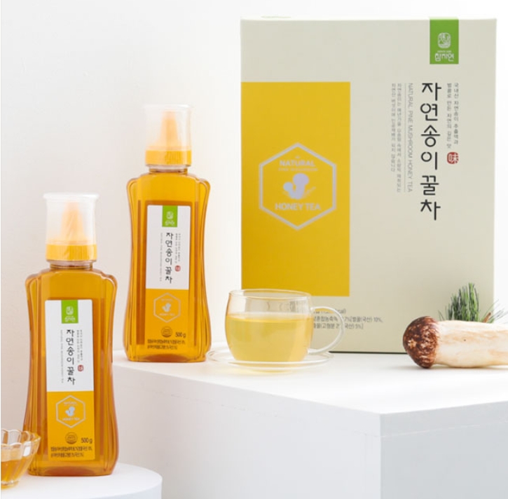 가정용 송이 벌꿀 세트 국산 꿀 명절 교수님 졸업 선물 500g x 2 - 상세 이미지 4