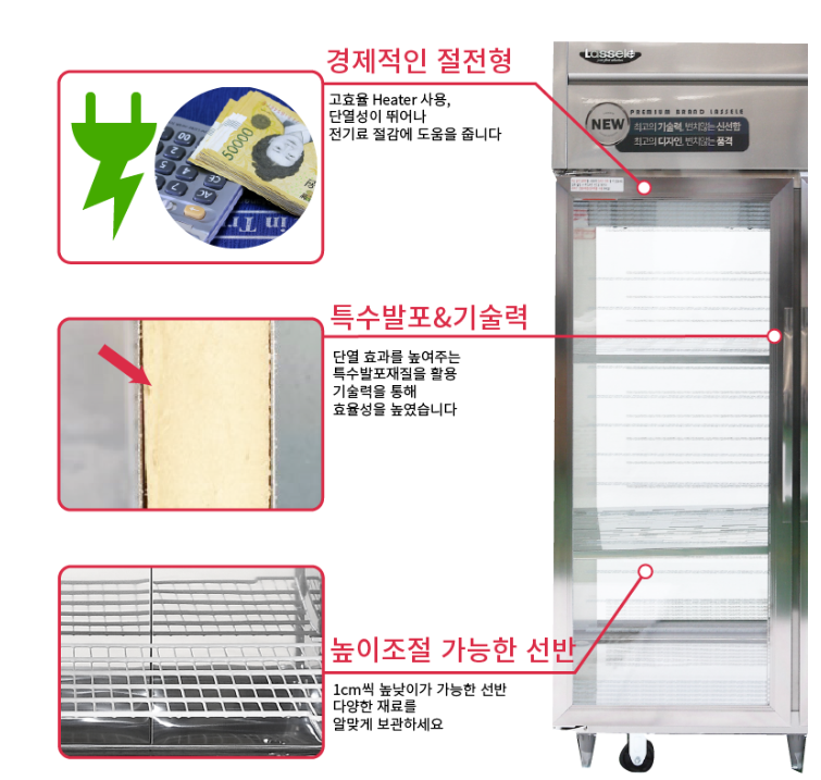 라셀르 식기건조기 업소용 국산 대형 열풍 건조 식당 멜라민용 최신형 AS보증 이미지 6
