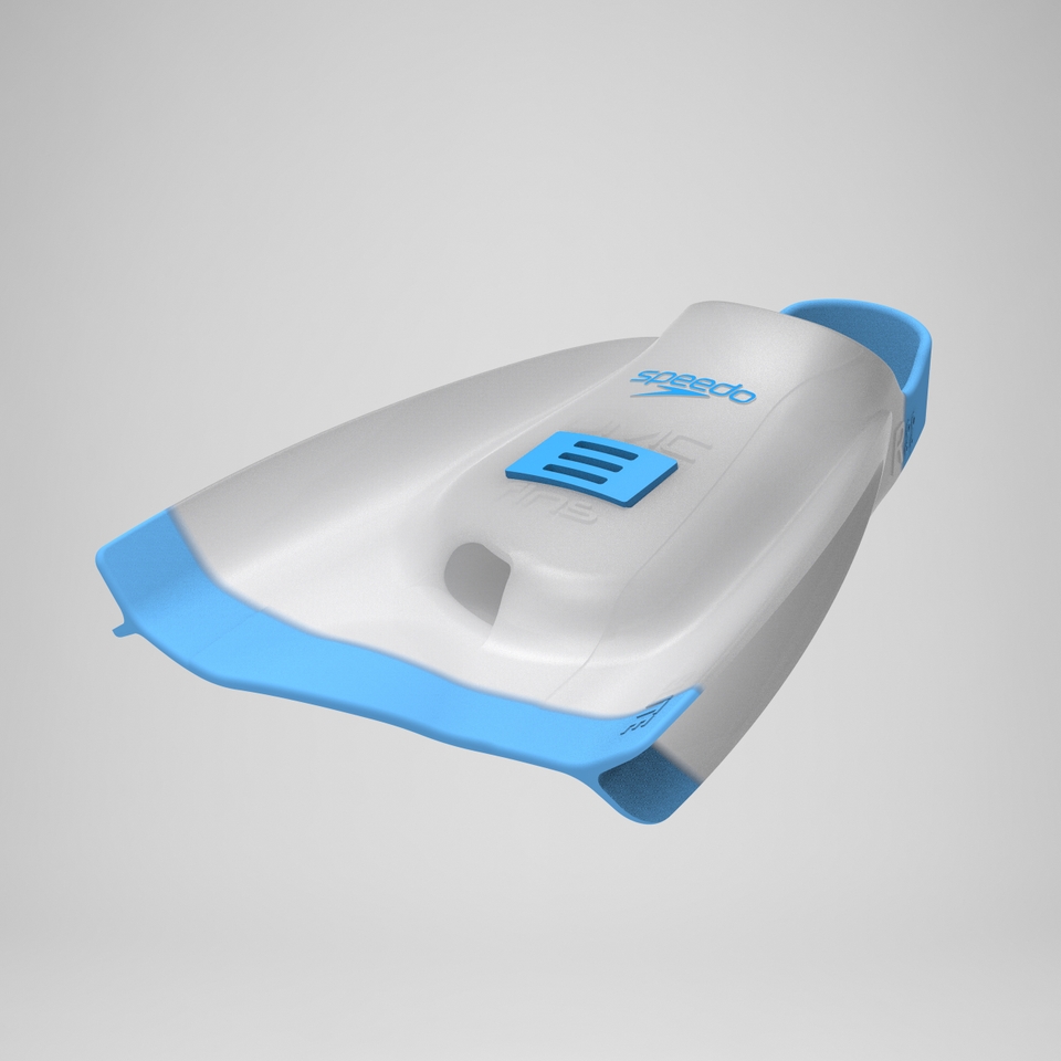 Speedo x DMC Elite Fin Blue/Gray - 상세 이미지 2