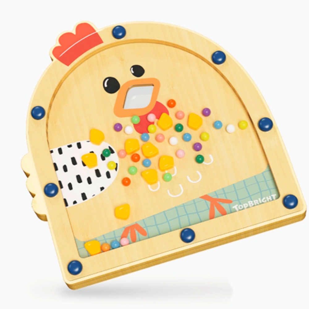 소근육발달늘봄교실 영유치원완구목욕시간딸랑이 오감발달어린이집꼬꼬닭딸랑이 5세 - 상품 이미지