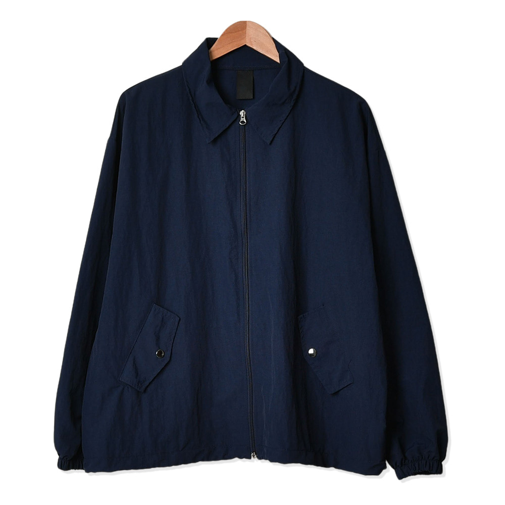 남자 바람막이 카라 집업 자켓 윈드브레이커 - 상세 이미지 3