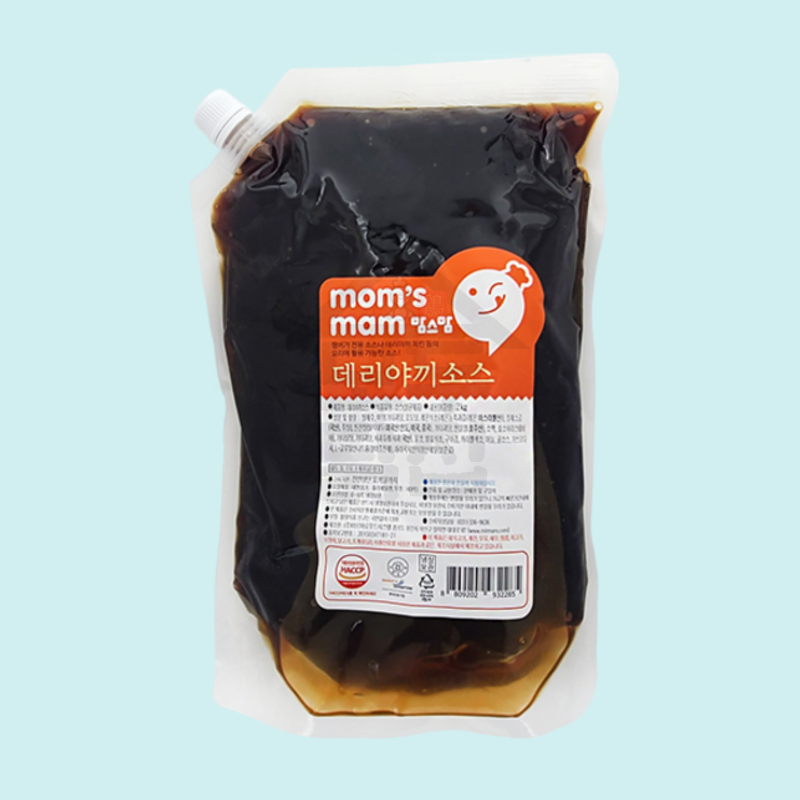 미르마로 맘스맘 데리야끼소스 2kg 업소용 만능간장소스