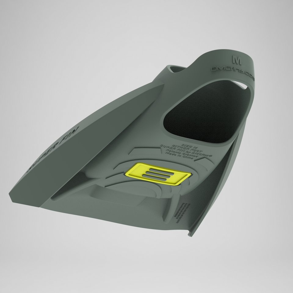 Speedo x DMC Super Fin Green/Yellow - 상세 이미지 3
