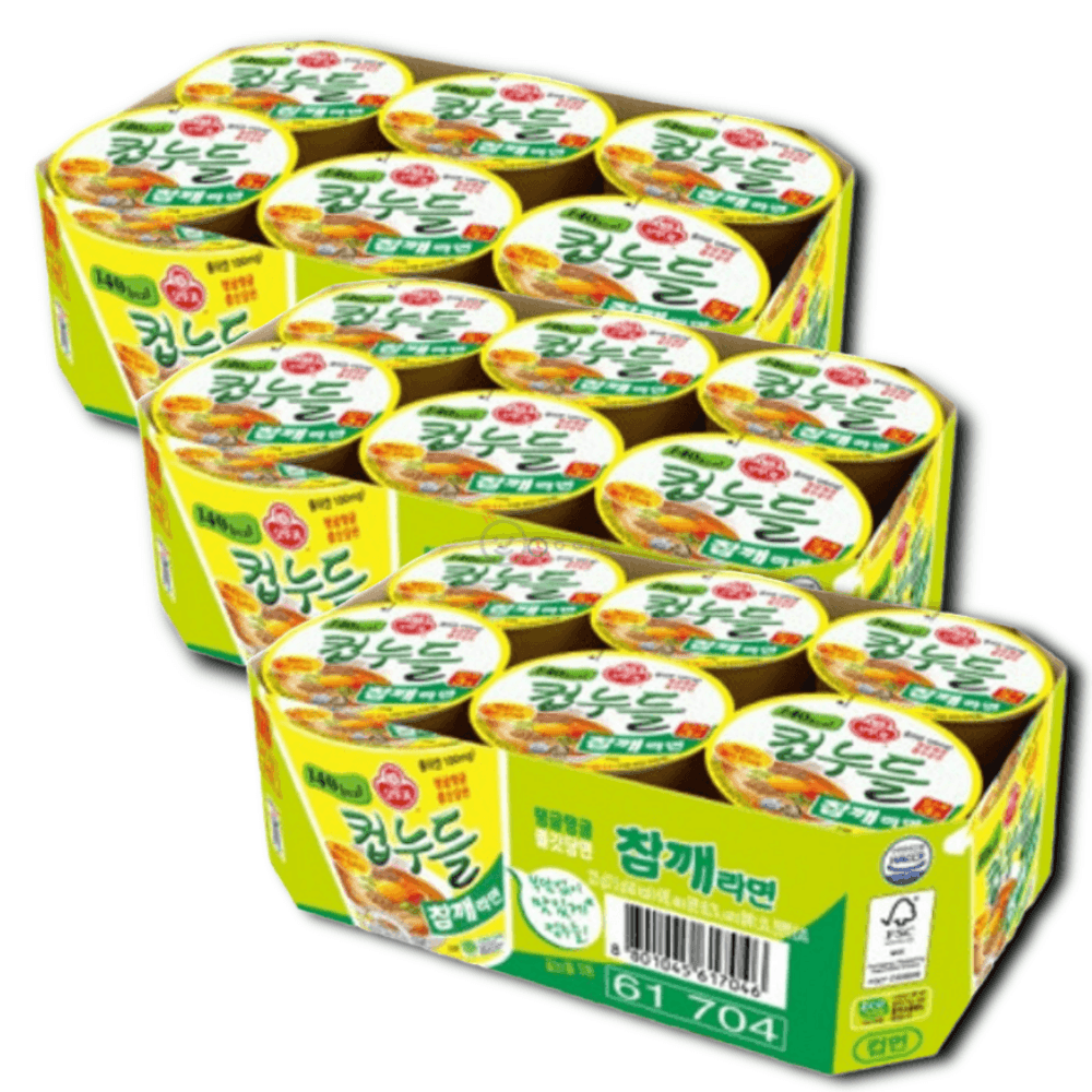 컵누들 참깨라면 컵라면 6입x3개 : 하이로지스