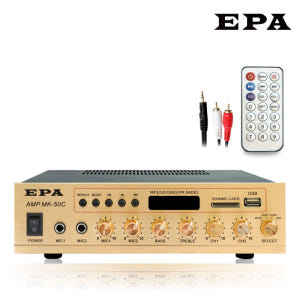 EPA MK-50C 방송용 PA 앰프 2채널 50W 하이로우 USB 블루... 개봉기 | 실사용 후기 - 상품 이미지 1